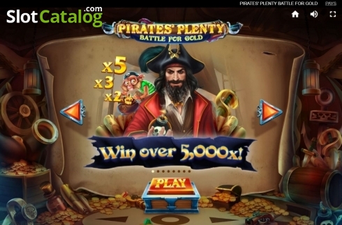 Οθόνη2. Pirates Plenty Battle for Gold Κουλοχέρης