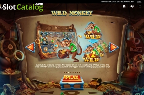 Οθόνη4. Pirates Plenty Battle for Gold Κουλοχέρης