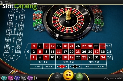 Οθόνη2. European Roulette (Red Tiger) Κουλοχέρης