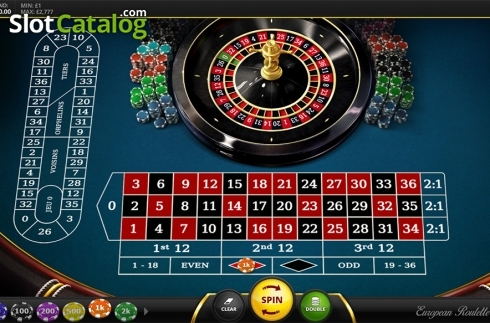 Οθόνη3. European Roulette (Red Tiger) Κουλοχέρης