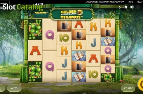 Οθόνη3. Golden Leprechaun Megaways Κουλοχέρης 