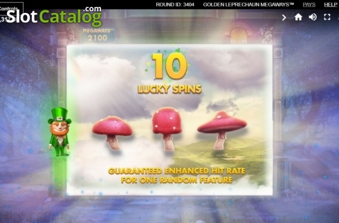 Οθόνη5. Golden Leprechaun Megaways Κουλοχέρης 
