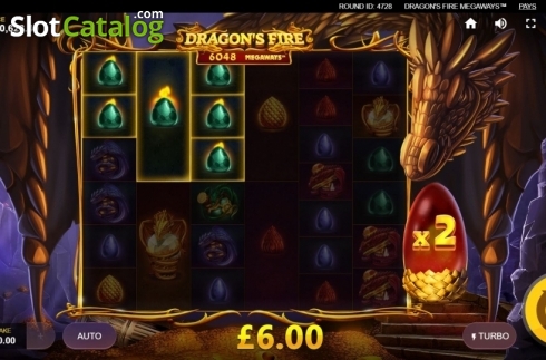 Οθόνη3. Dragon's Fire Megaways Κουλοχέρης 