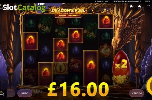 Οθόνη4. Dragon's Fire Megaways Κουλοχέρης 