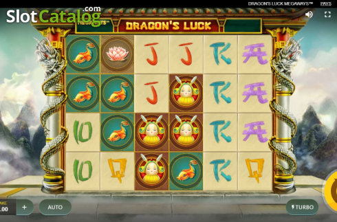 Οθόνη2. Dragon's Luck Megaways Κουλοχέρης 