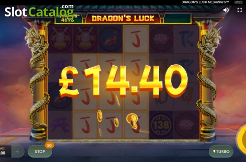 Οθόνη6. Dragon's Luck Megaways Κουλοχέρης 