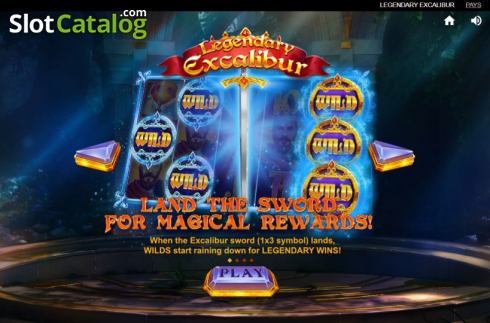 Οθόνη2. Legendary Excalibur Κουλοχέρης