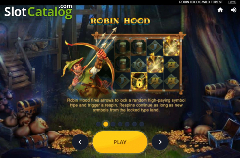 Οθόνη3. Robin Hoods Wild Forest Κουλοχέρης 