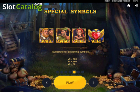 Οθόνη6. Robin Hoods Wild Forest Κουλοχέρης 