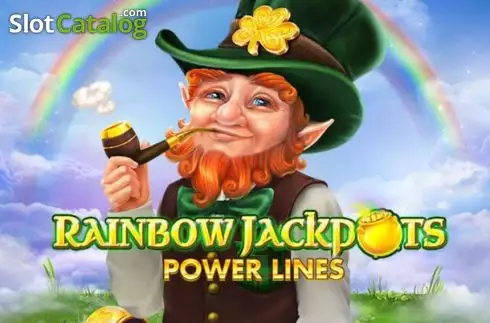 Rainbow Jackpots Power Lines Λογότυπο Rainbow Jackpots Power Lines Λογότυπο