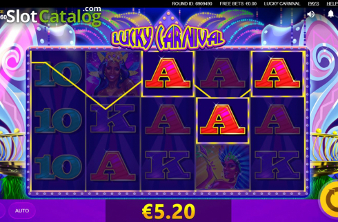 Οθόνη4. Lucky Carnival (Red Tiger) Κουλοχέρης
