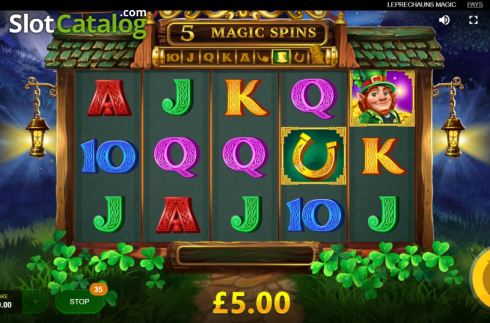 Οθόνη6. Leprechauns Magic Κουλοχέρης