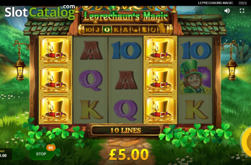 Οθόνη4. Leprechauns Magic Κουλοχέρης