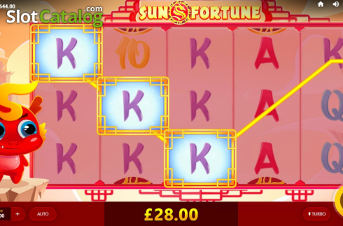 Οθόνη5. Sun Fortune Κουλοχέρης
