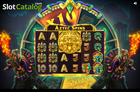 Οθόνη6. Aztec Spins Κουλοχέρης