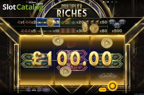 Οθόνη3. Multiplier Riches Κουλοχέρης