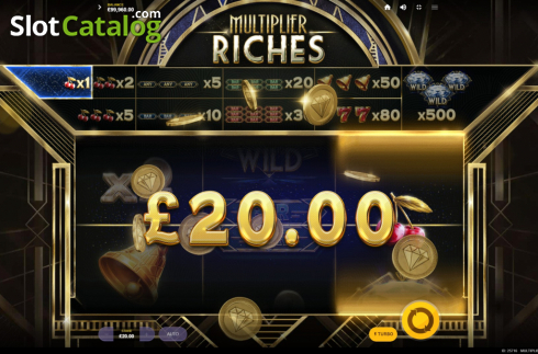 Οθόνη4. Multiplier Riches Κουλοχέρης