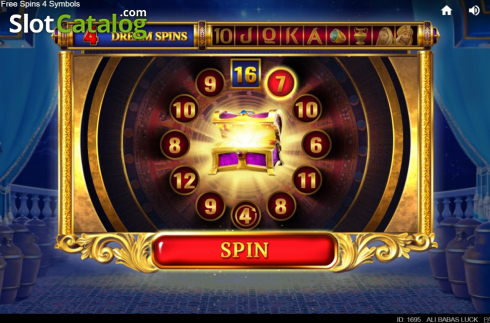 Οθόνη4. Ali Baba's Luck Κουλοχέρης