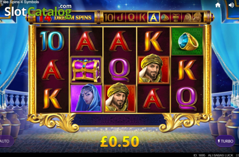 Οθόνη5. Ali Baba's Luck Κουλοχέρης
