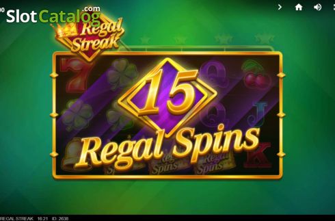 Οθόνη6. Regal Streak Κουλοχέρης