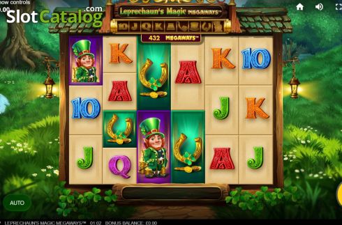 Οθόνη2. Leprechaun's Magic Megaways Κουλοχέρης
