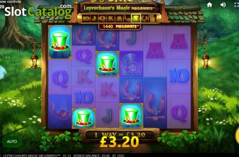 Οθόνη3. Leprechaun's Magic Megaways Κουλοχέρης