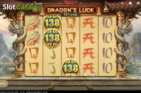 Οθόνη2. Dragons Luck Deluxe Κουλοχέρης 