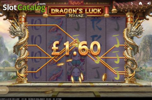 Οθόνη3. Dragons Luck Deluxe Κουλοχέρης 