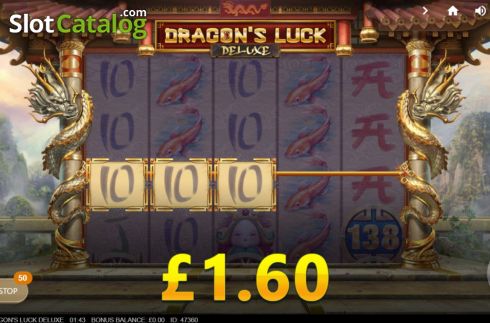 Οθόνη4. Dragons Luck Deluxe Κουλοχέρης 
