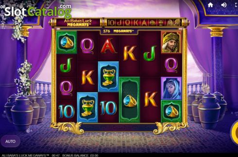 Οθόνη2. Ali Baba's Luck Megaways Κουλοχέρης