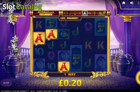 Οθόνη3. Ali Baba's Luck Megaways Κουλοχέρης