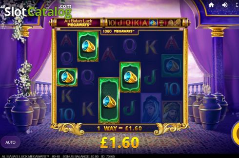 Οθόνη5. Ali Baba's Luck Megaways Κουλοχέρης