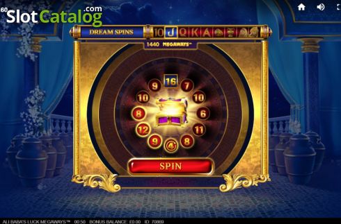 Οθόνη6. Ali Baba's Luck Megaways Κουλοχέρης