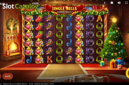 Οθόνη3. Jingle Bells Power Reels Κουλοχέρης 