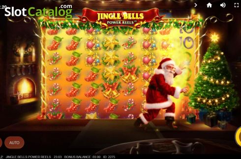 Οθόνη6. Jingle Bells Power Reels Κουλοχέρης 