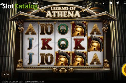 Οθόνη2. Legend of Athena (Red Tiger) Κουλοχέρης