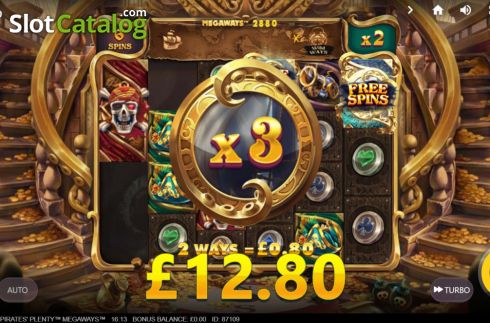 Οθόνη7. Pirates Plenty Megaways Κουλοχέρης