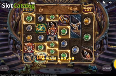 Οθόνη4. Pirates Plenty Megaways Κουλοχέρης