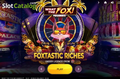 Οθόνη2. What The Fox Megaways Κουλοχέρης