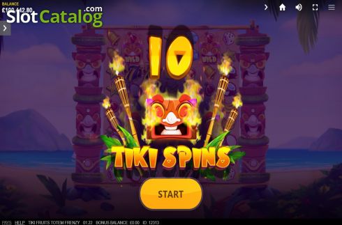 Οθόνη6. Tiki Fruits Totem Frenzy Κουλοχέρης 