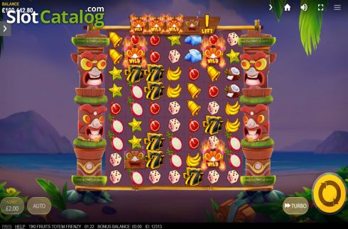 Οθόνη5. Tiki Fruits Totem Frenzy Κουλοχέρης 