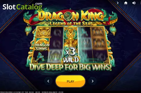 Οθόνη2. Dragon King Legend of the Seas Κουλοχέρης