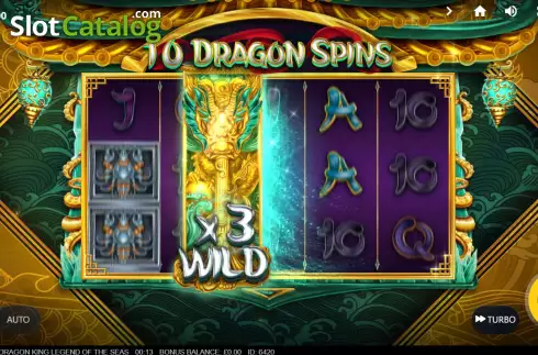 Οθόνη7. Dragon King Legend of the Seas Κουλοχέρης