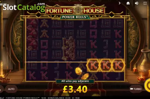 Οθόνη5. Fortune House Power Reels Κουλοχέρης