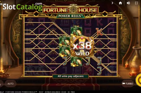 Οθόνη8. Fortune House Power Reels Κουλοχέρης