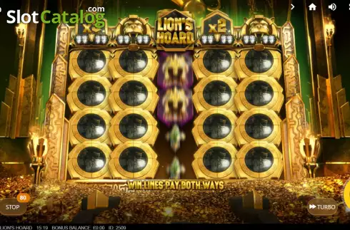 Οθόνη5. Lion's Hoard Κουλοχέρης
