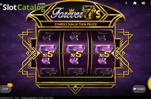 Οθόνη4. Forever 7s Κουλοχέρης 