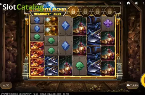 Οθόνη3. Dynamite Riches Megaways Κουλοχέρης