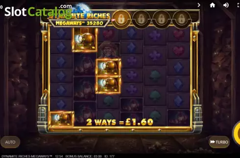 Οθόνη5. Dynamite Riches Megaways Κουλοχέρης