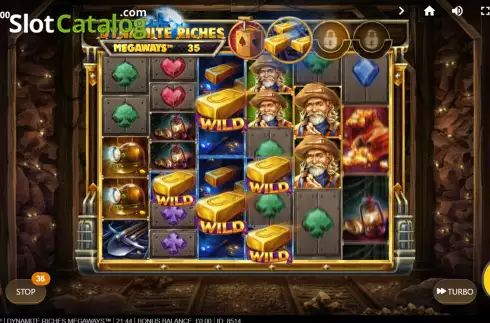 Οθόνη9. Dynamite Riches Megaways Κουλοχέρης